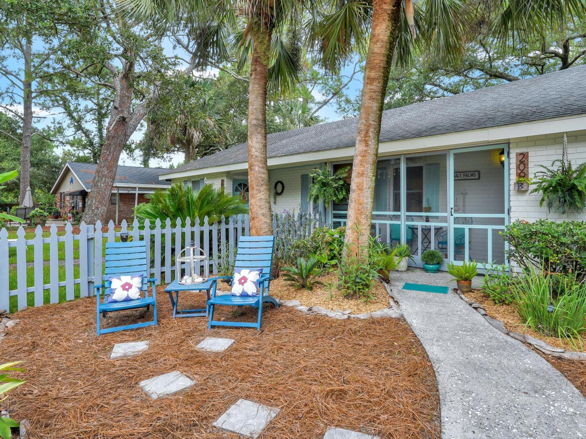 Salt Palms Cottage Tybee Island Esterno foto